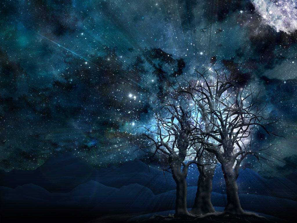 Night Sky Facebook Covers - HD Wallpaper 