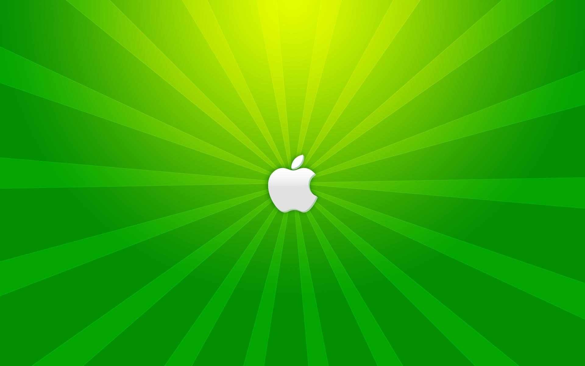 Green Apple - HD Wallpaper 