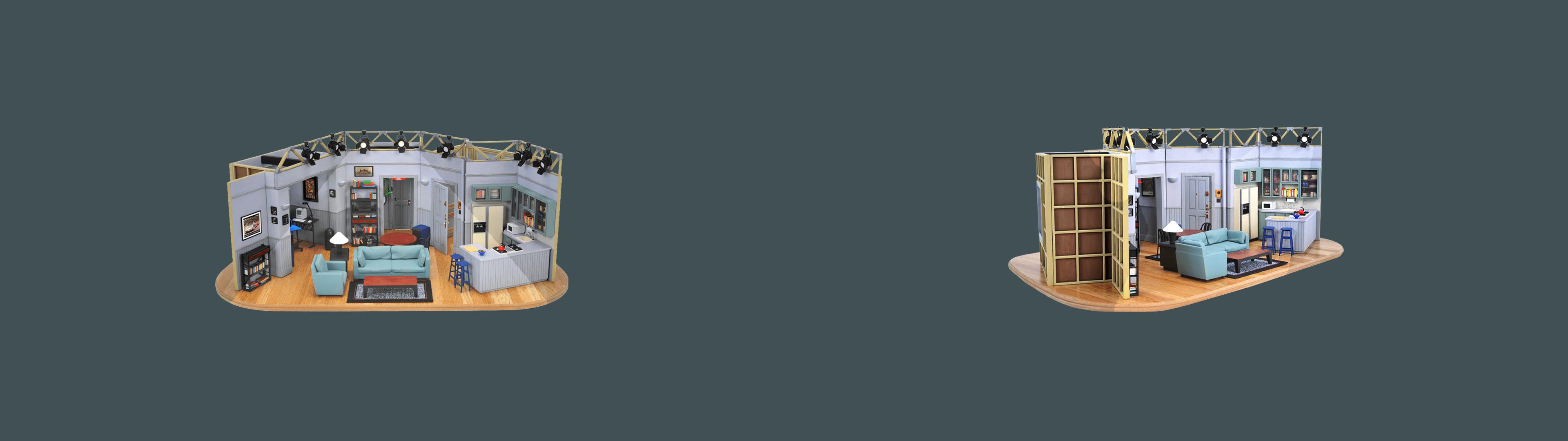 Dual Monitor Wallpaper Seinfeld - HD Wallpaper 