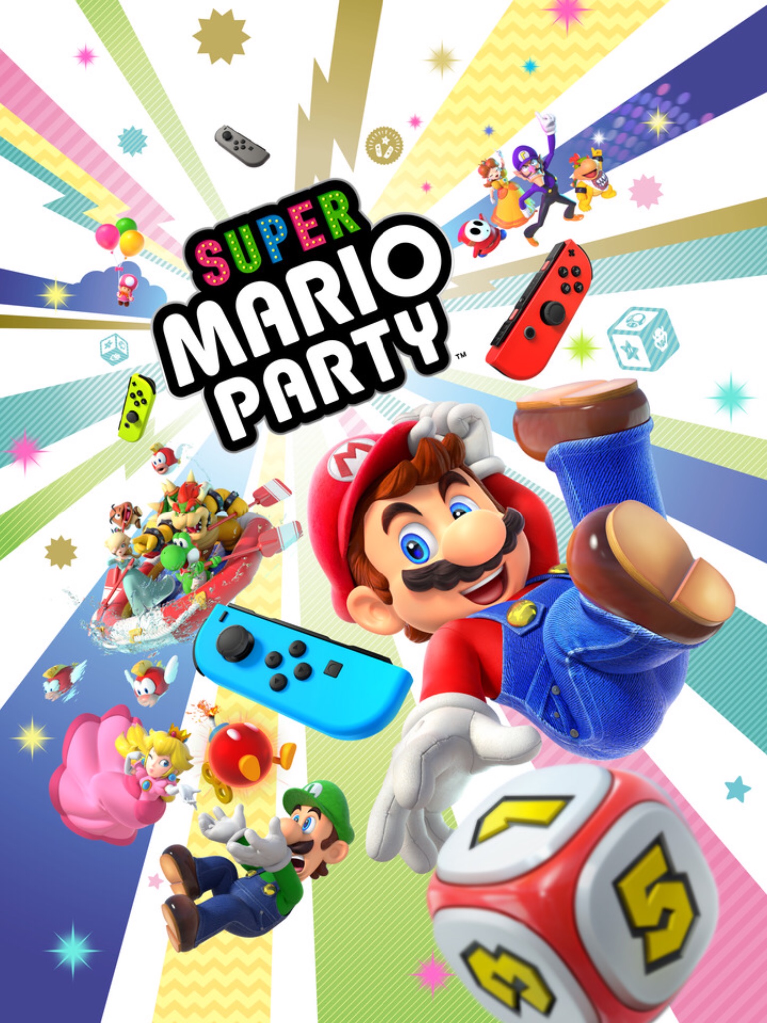 Mario Party Nintendo Switch - HD Wallpaper 