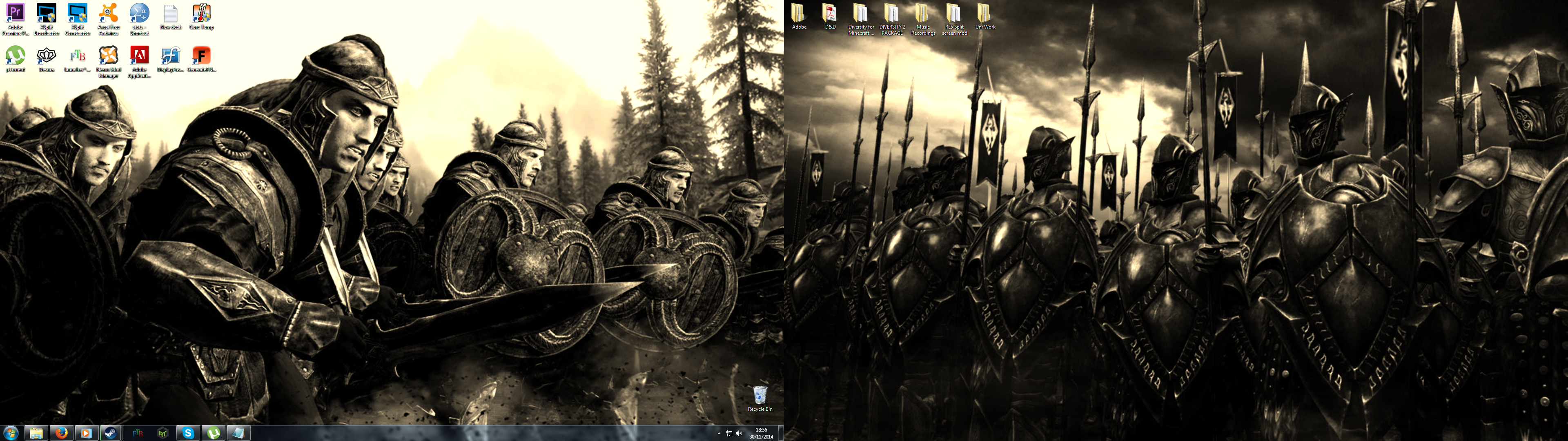 Dual Monitors, Dual Wallpapers 
 Looks Better With - HD Wallpaper 