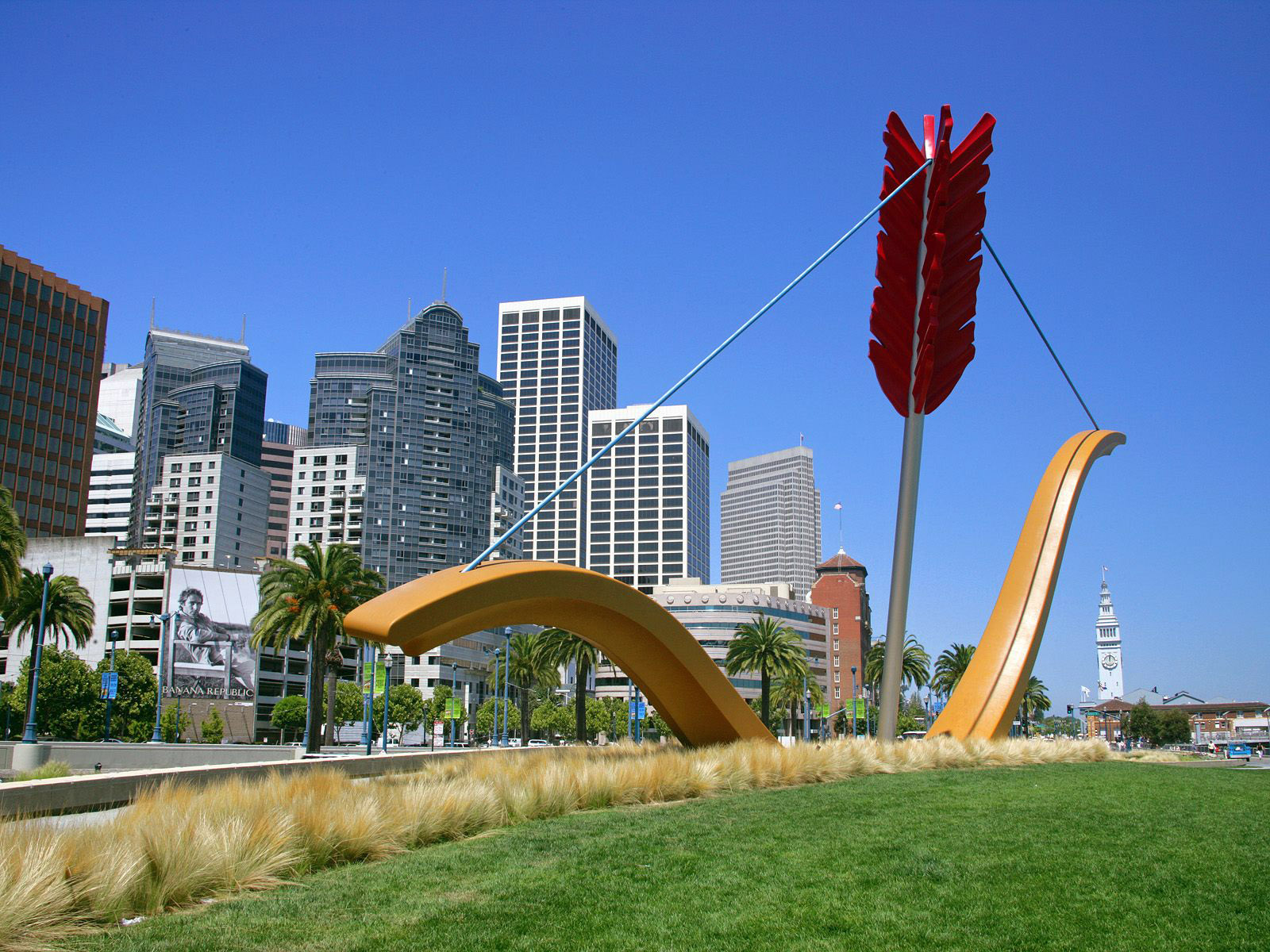 San Francisco Sculptures - HD Wallpaper 