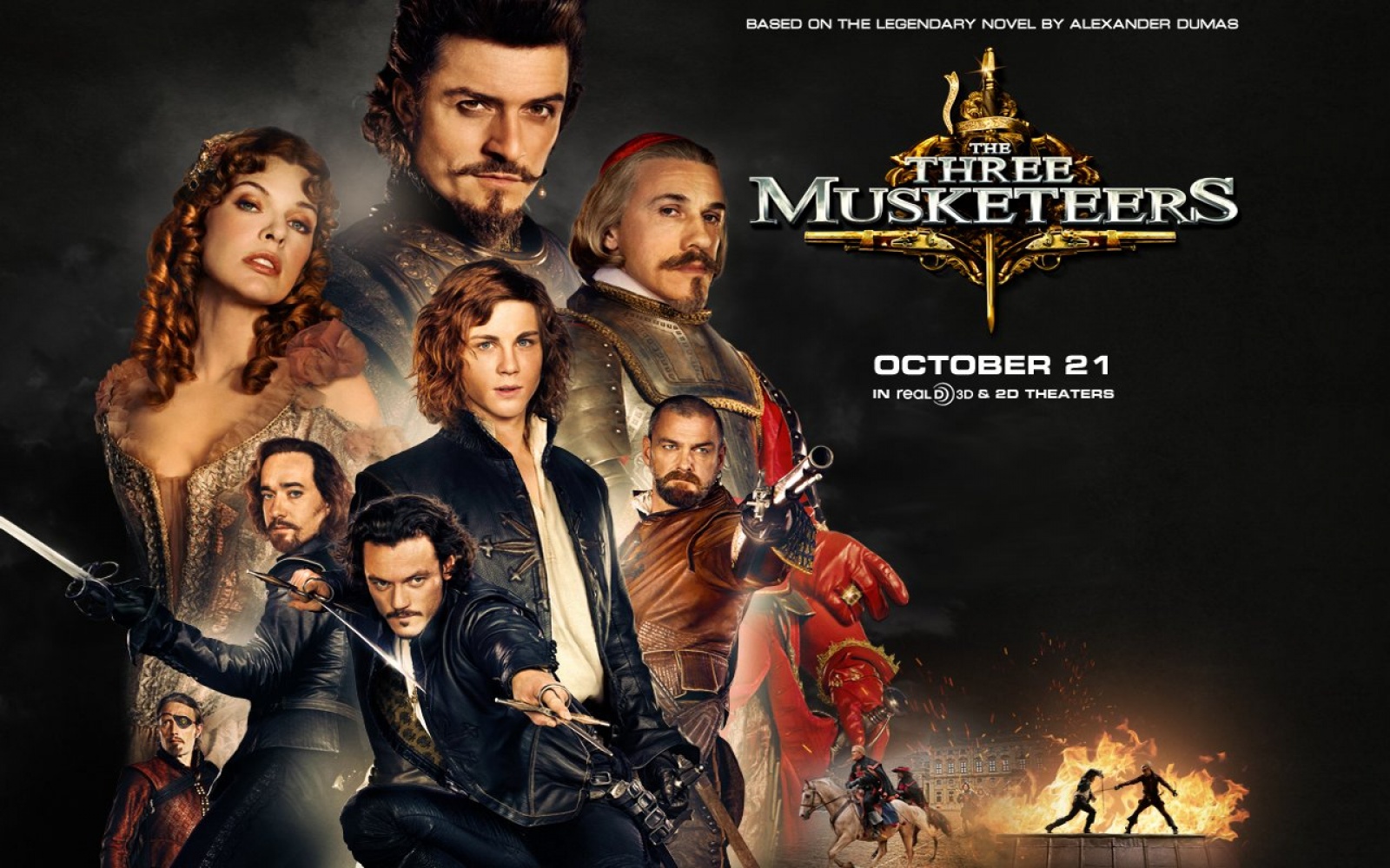 Les Trois Mousquetaires Film 1993 The Three Musketeers Movie Wallpapers - Three Musketeers 1993 Film