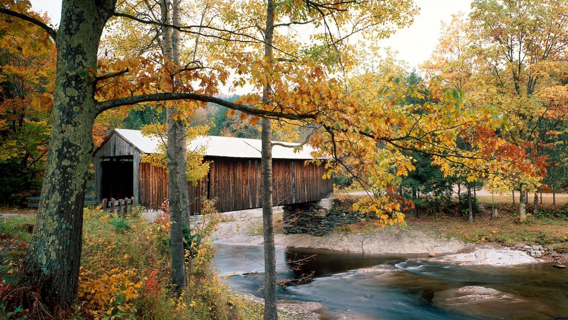 Desktop Imageshd Wallpaper, Dual Screen,vermont, Background - Desktop Vermont - HD Wallpaper 