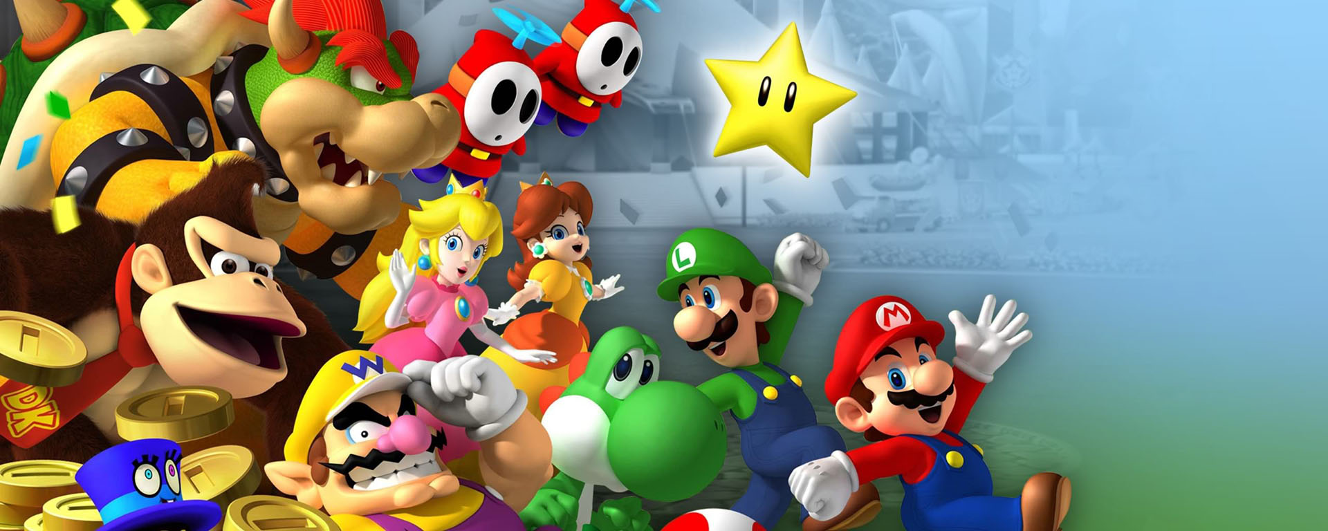 Mario Party Dual Screen - HD Wallpaper 