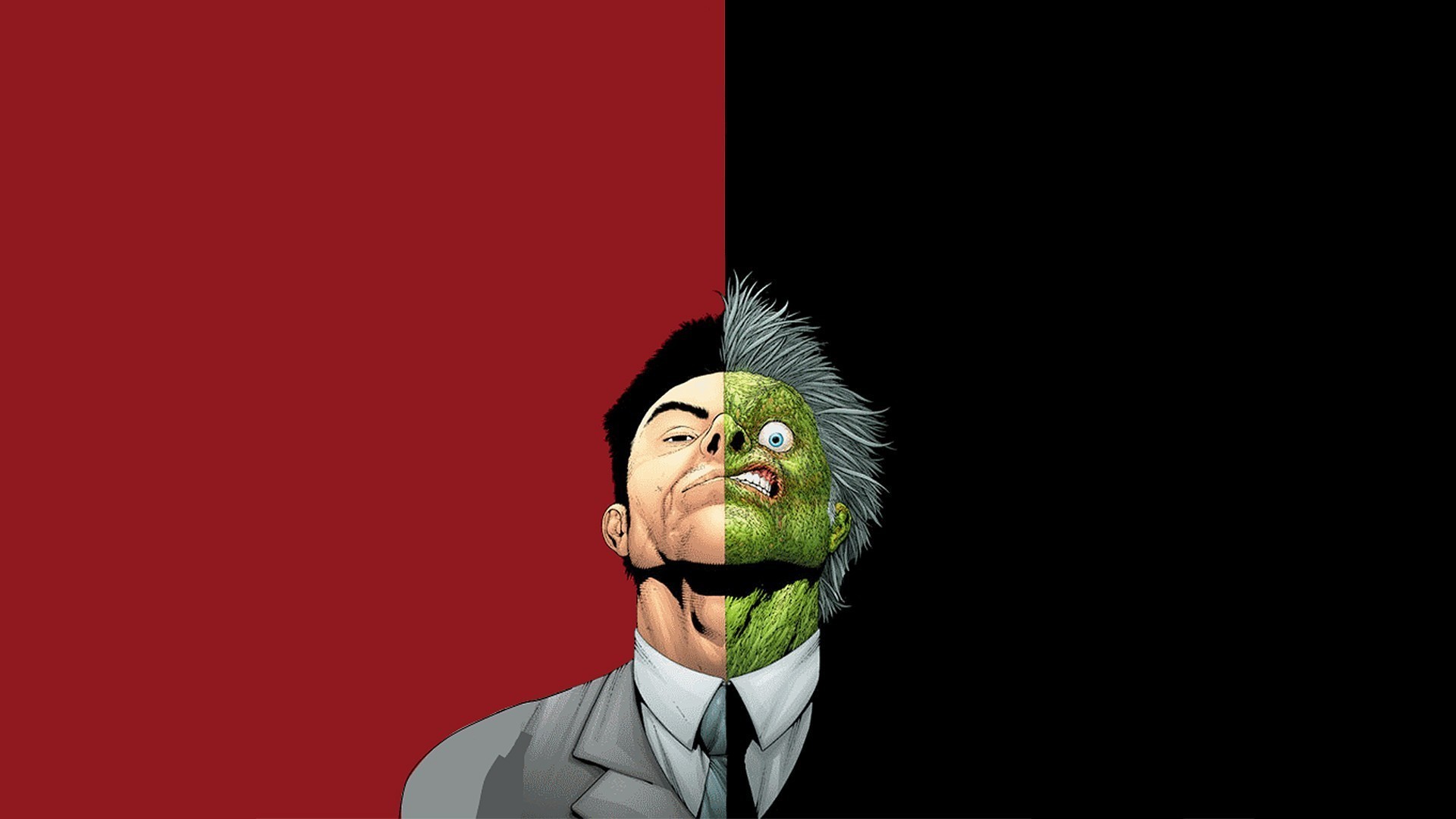 Two Face 
 Data Src Two Face Wallpapers Mobile - Joker's Asylum: Two-face - HD Wallpaper 