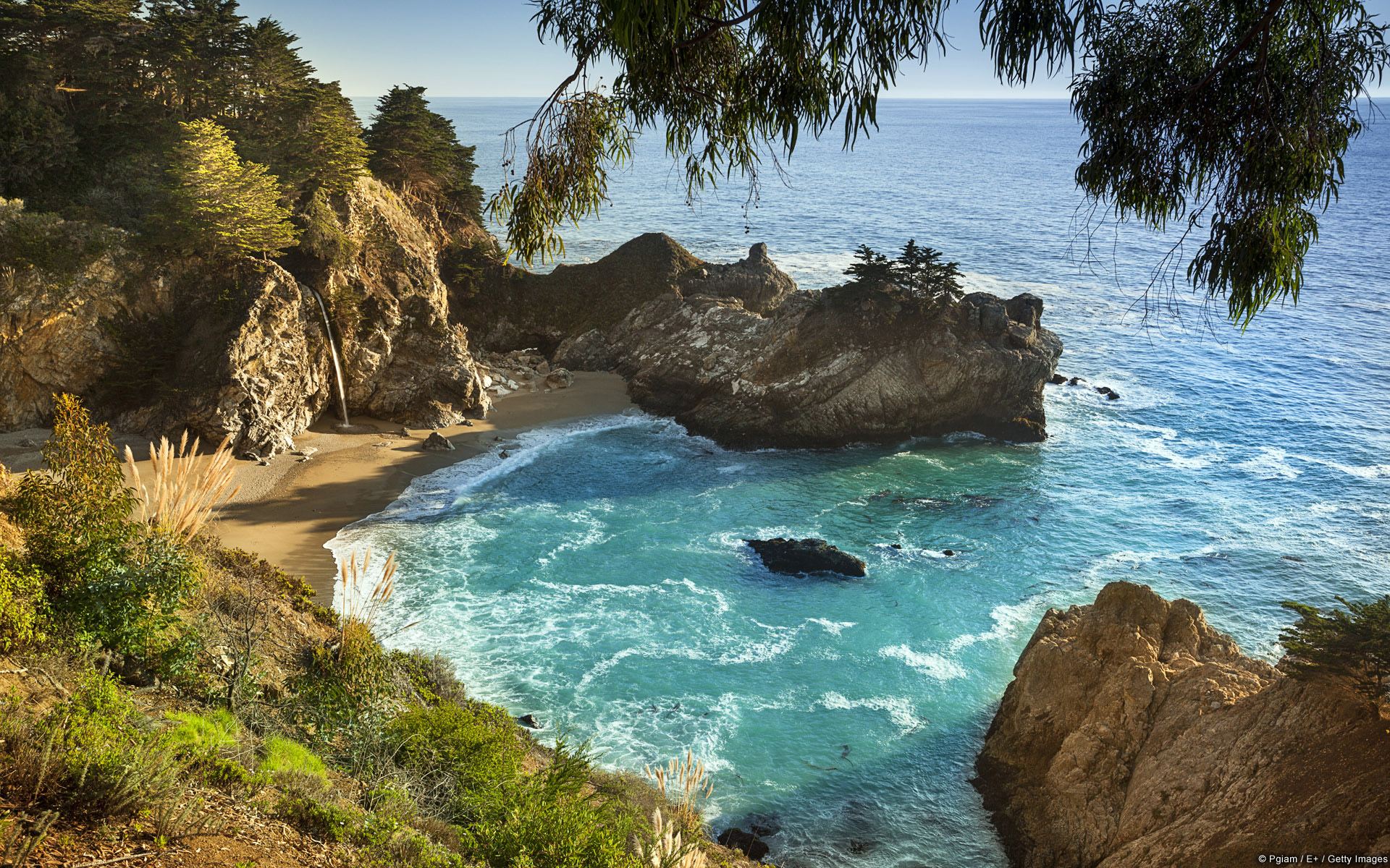 Julia Pfeiffer Burns State Park, Mcway Falls - HD Wallpaper 