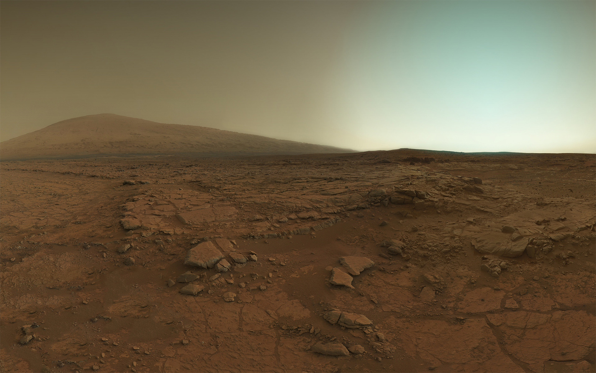 Gwocq - Curiosity Rover Mars Landscape - HD Wallpaper 