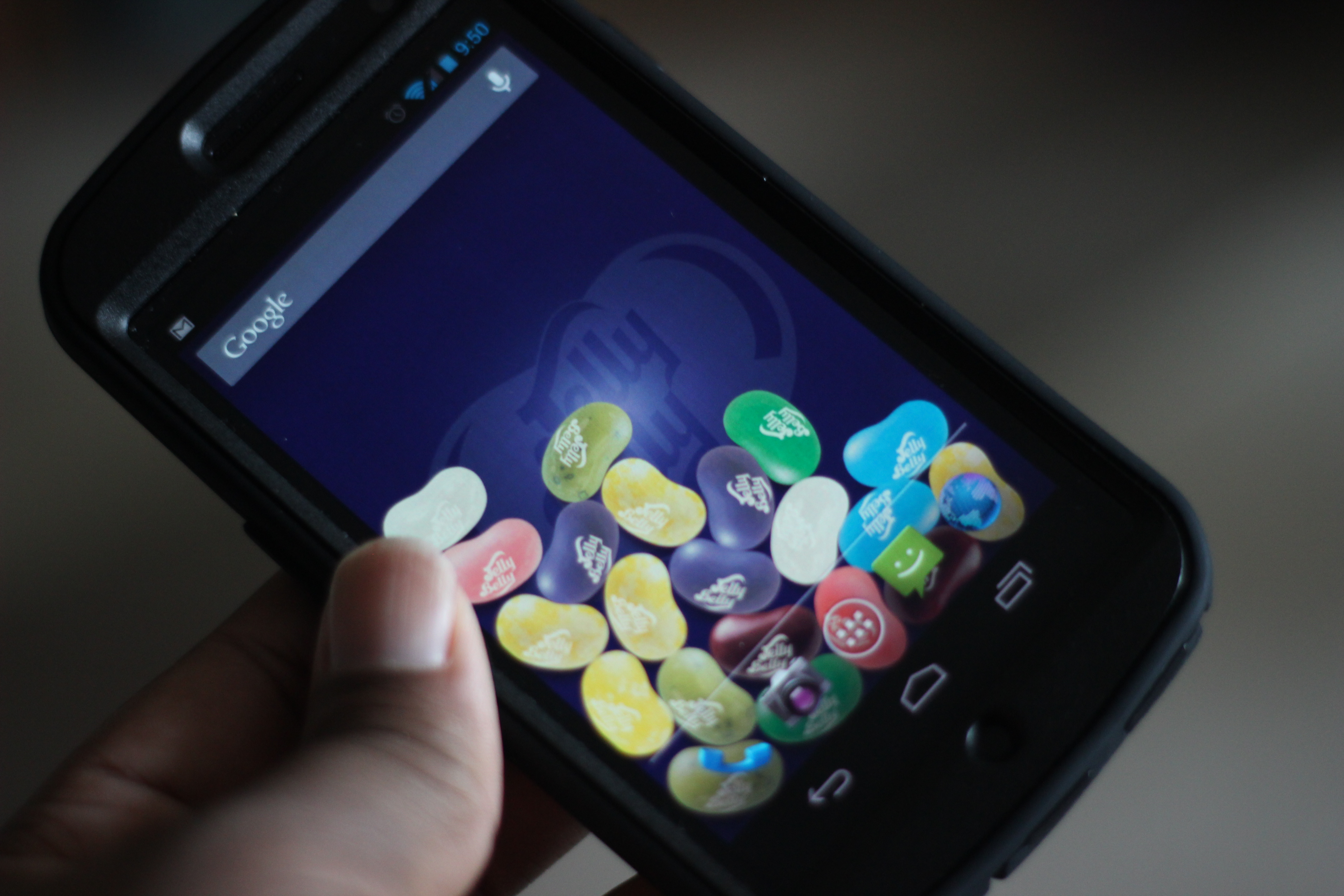 Jelly Bean Phone - HD Wallpaper 