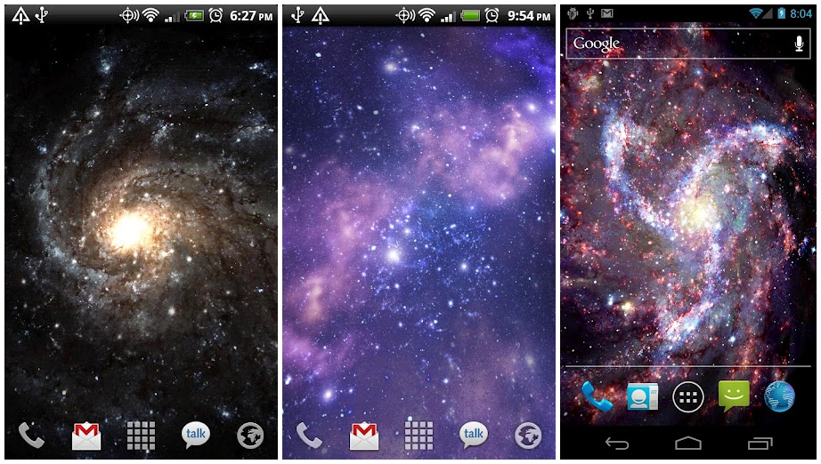 Galaxy Live Wallpaper Android - HD Wallpaper 