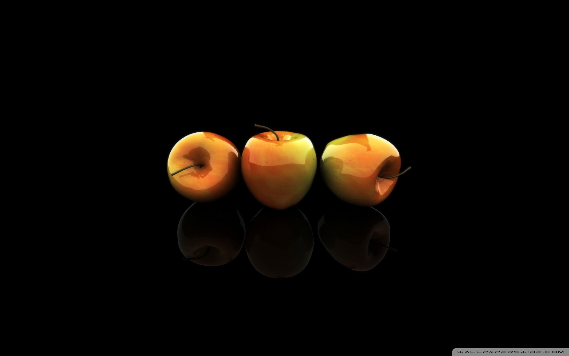 Triple Monitor Multi Screen Multiple Throne Tron Legacy - 3 Golden Apples - HD Wallpaper 