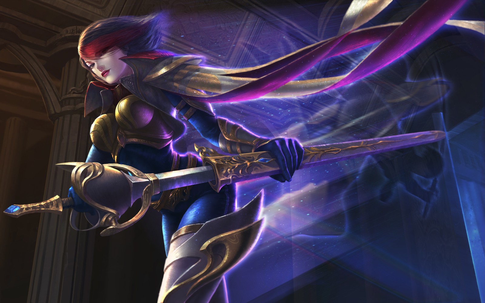 Lol Fiora Anime - HD Wallpaper 