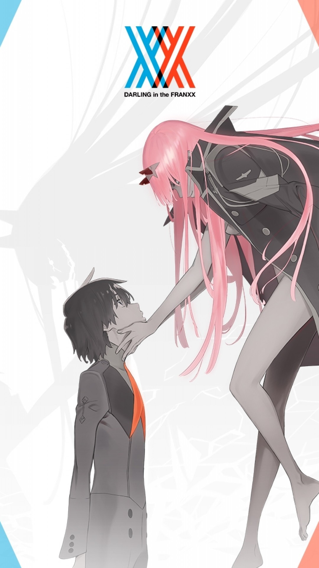 Darling In The Franxx, Zero Two, Hiro, Pink Hair, Romance, - Darling In The Franxx - HD Wallpaper 