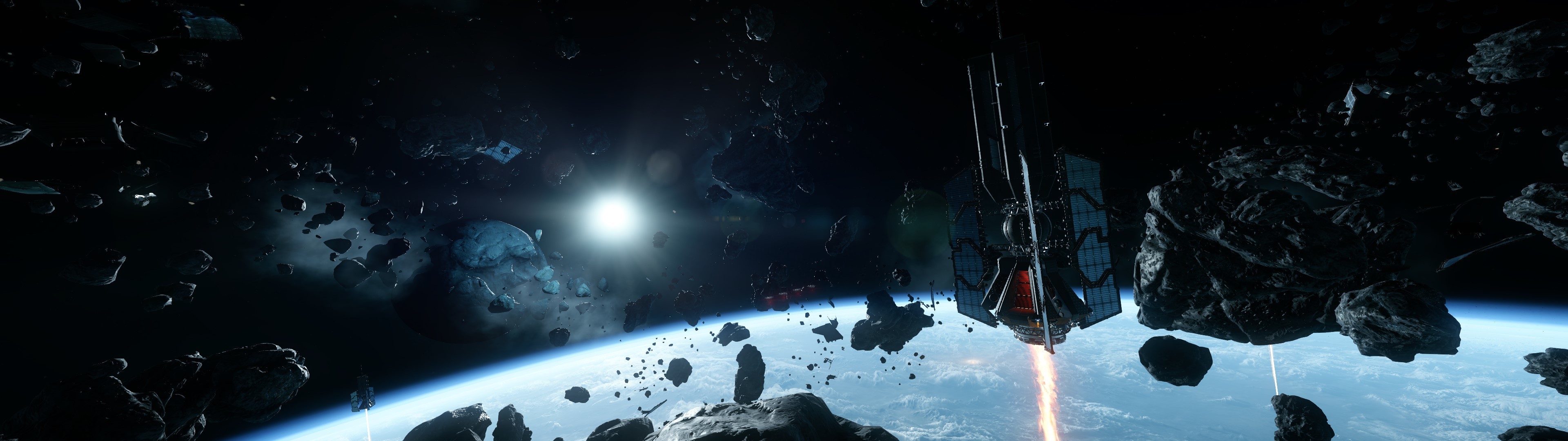 Dual 1080p Display Wallpaper - Dual Screen Wallpaper Star Citizen - HD Wallpaper 