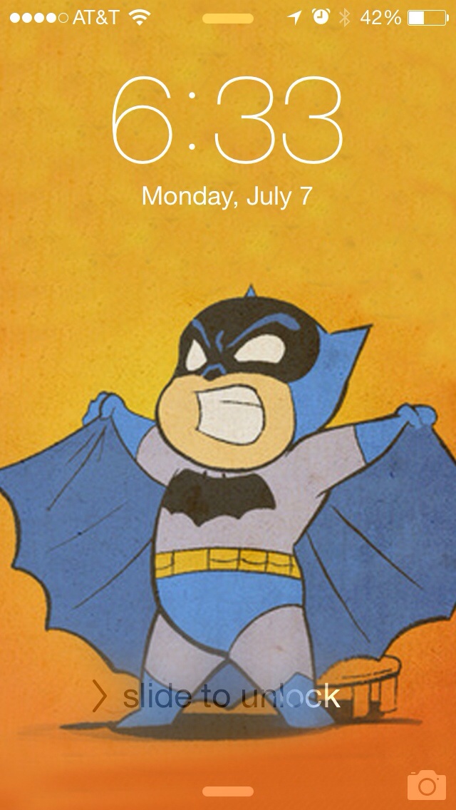 Batman Cartoon Wallpaper Iphone - HD Wallpaper 