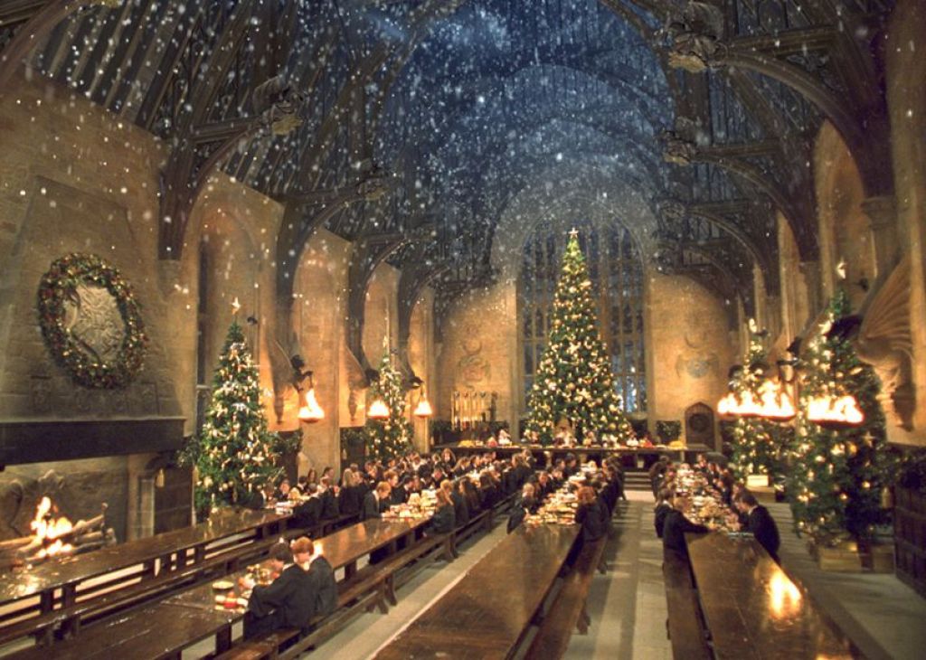Harry Potter Christmas - HD Wallpaper 