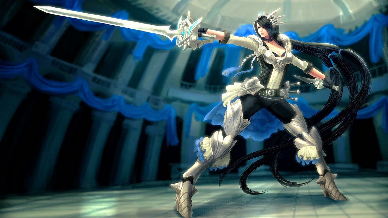 Fiora League Of Legends Wallpaper - League Fiora - HD Wallpaper 