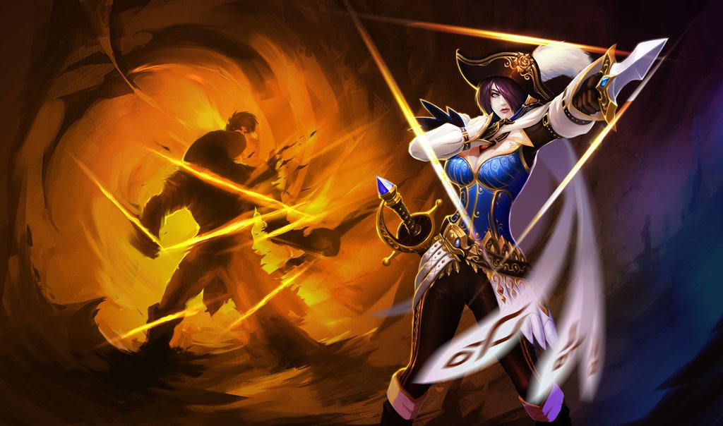 Lol Royal Guard Fiora - HD Wallpaper 