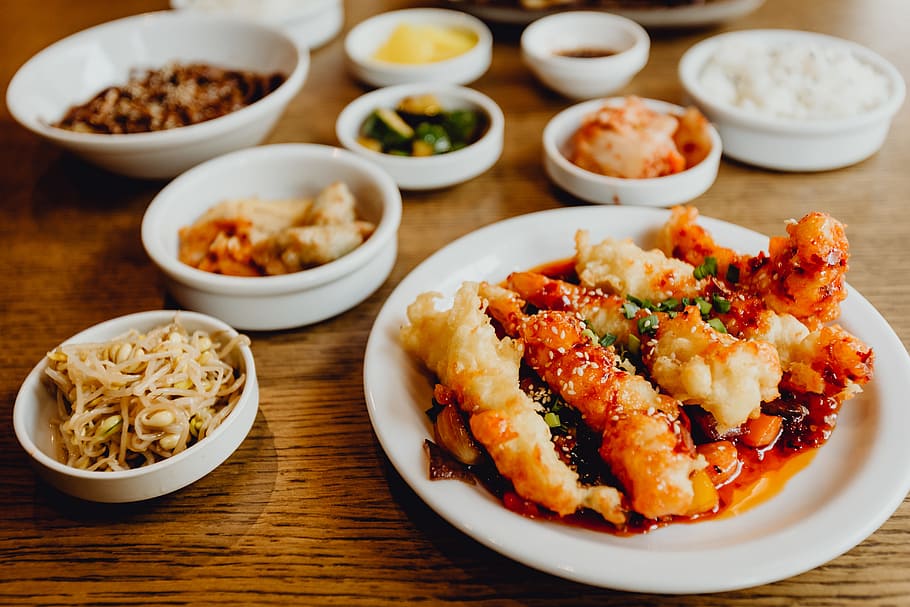 The Best Korean Restaurant In Warsaw, Food, Lunch, - Korean Cuisine - HD Wallpaper 