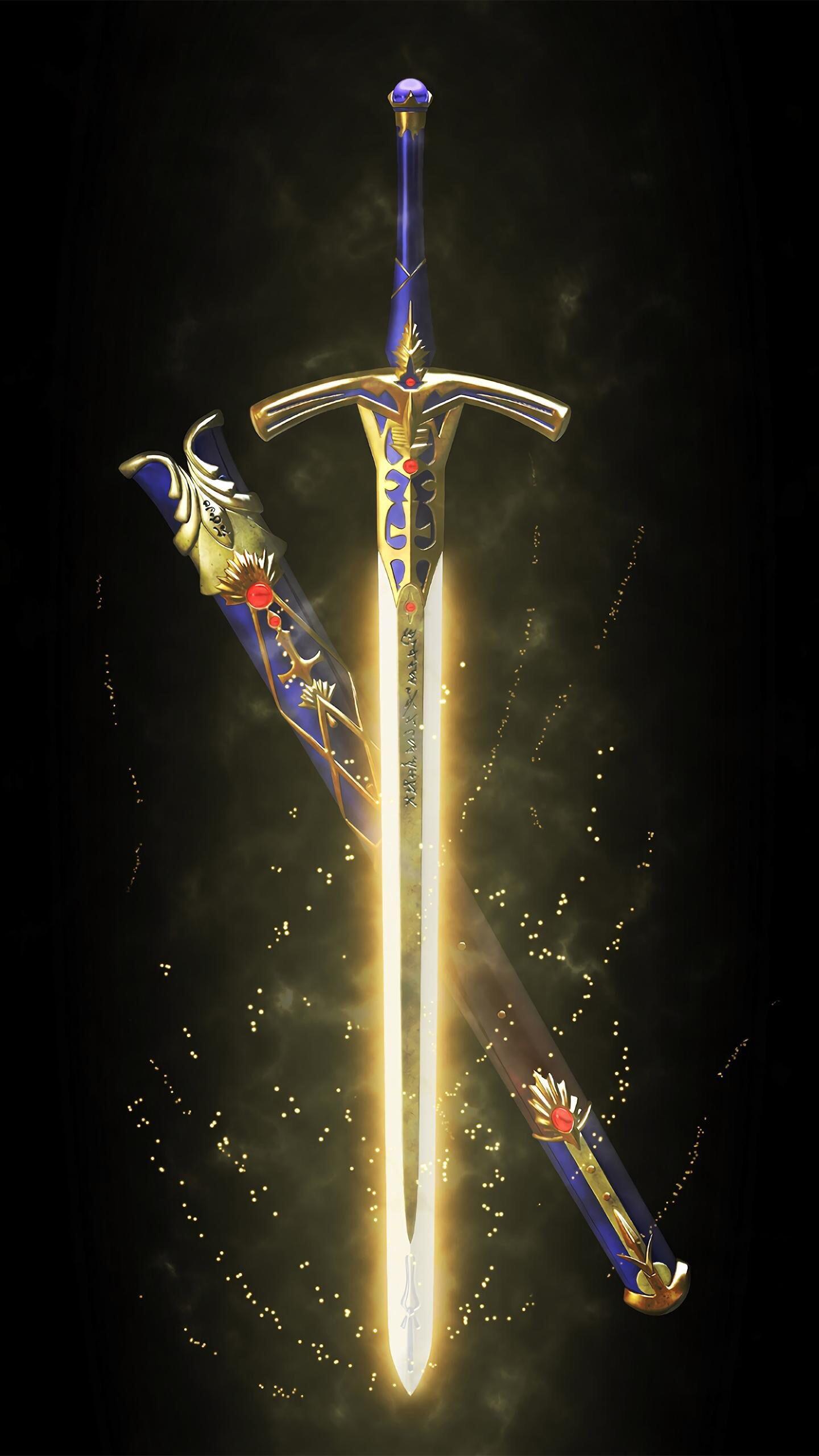 Fate Saber Caliburn - HD Wallpaper 