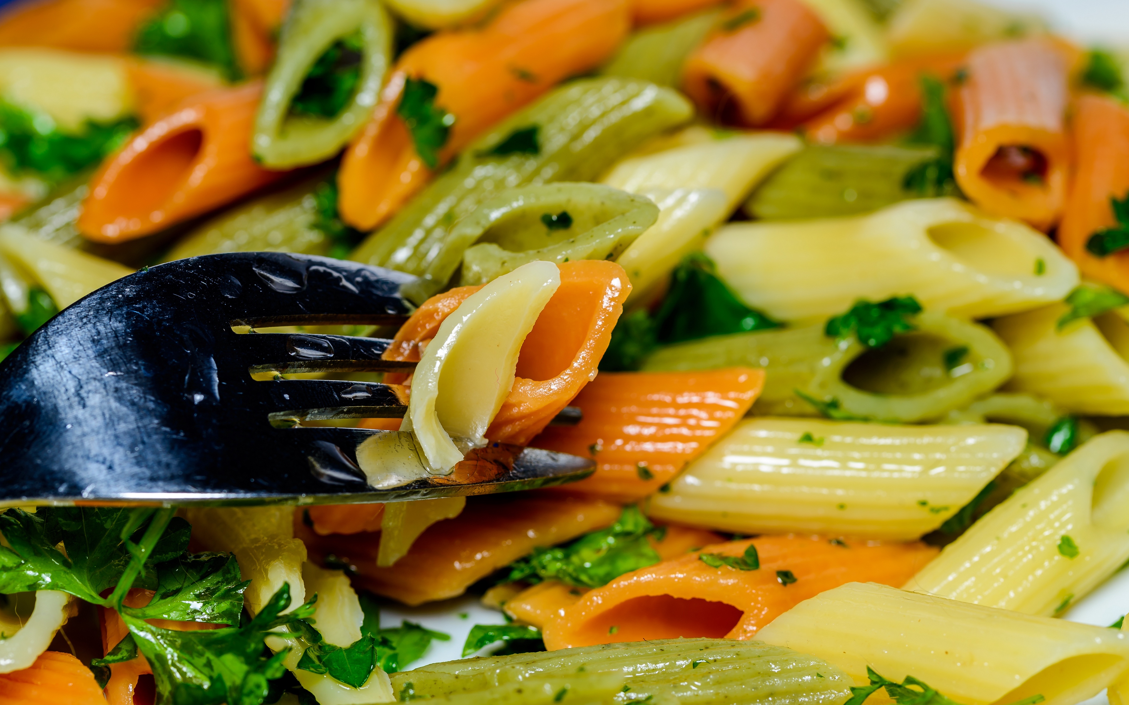 Wallpaper Pasta, Parsley, Dinner - HD Wallpaper 