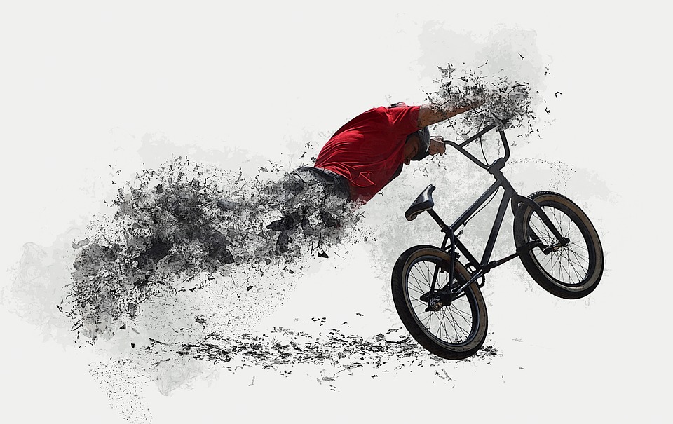 Mountain Bike Wallpaper Art - HD Wallpaper 