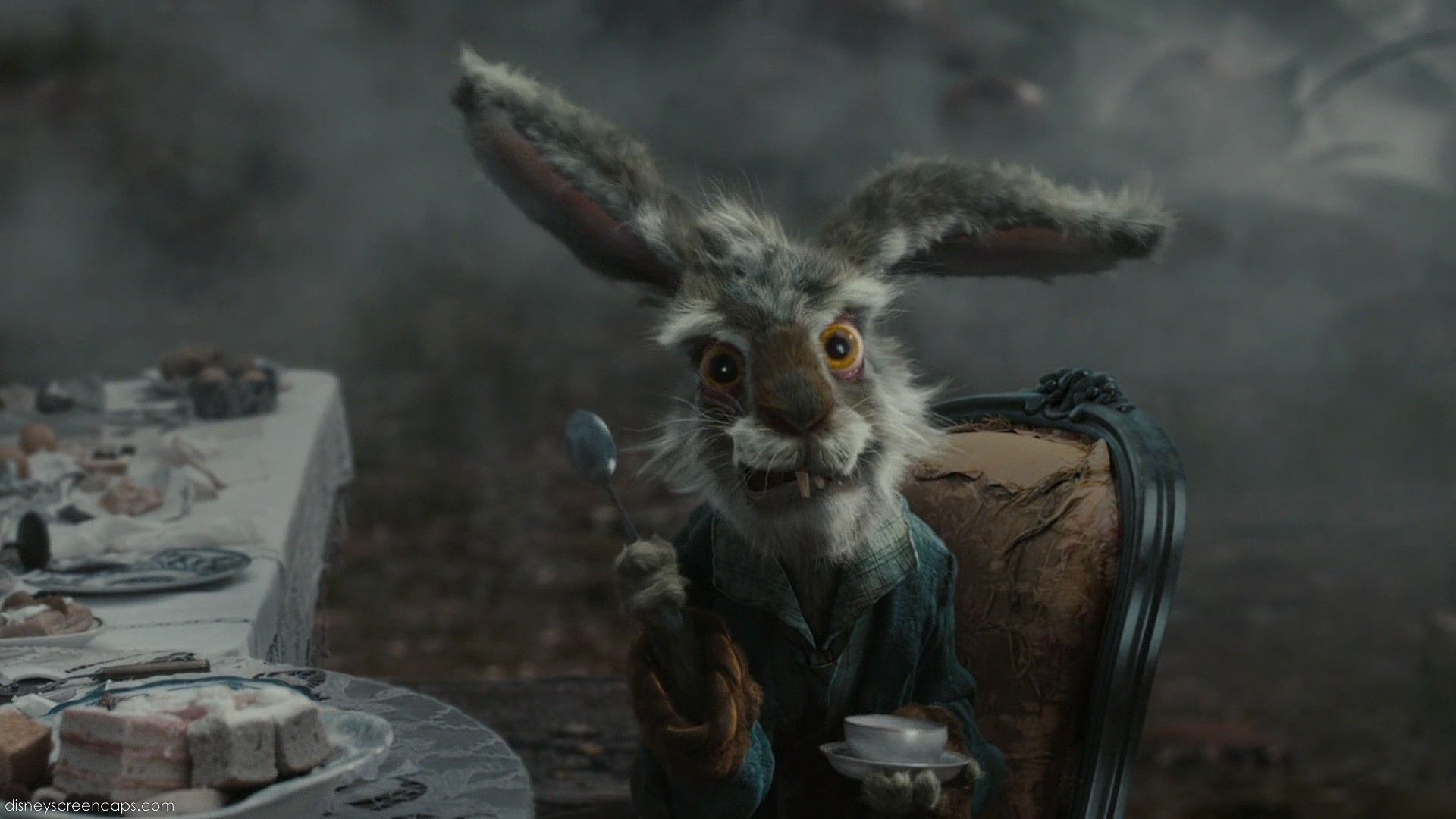 Tim Burton March Hare Alice In Wonderland - HD Wallpaper 
