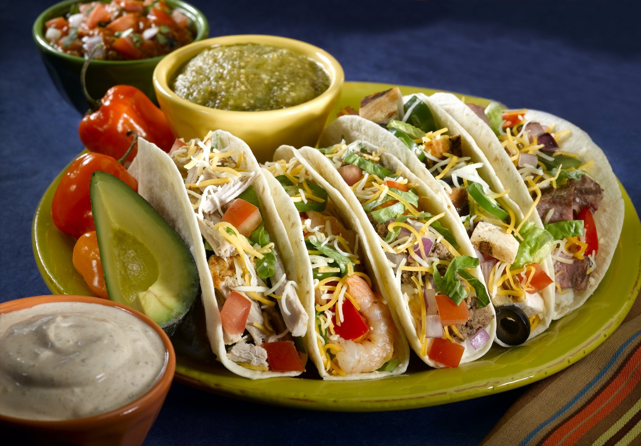 2076x1446, Mexican Food Dinner Lunch Mexico Spanish - Mexico Most Famous Food - HD Wallpaper 