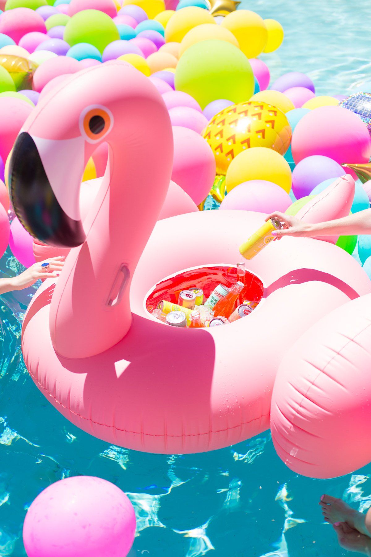 Flamingo Float Aesthetic - HD Wallpaper 