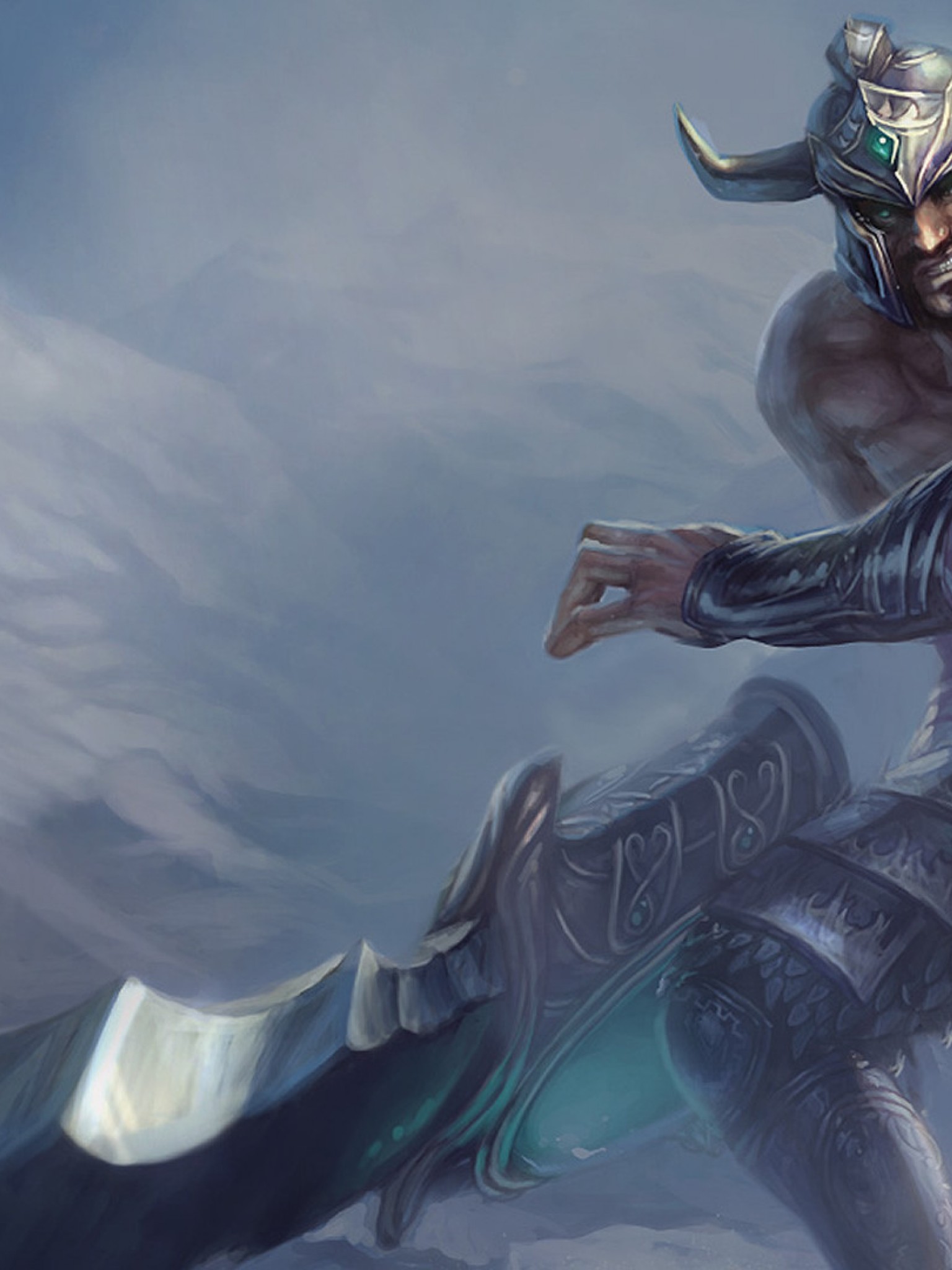 League Of Legends Tryndamere Old - HD Wallpaper 