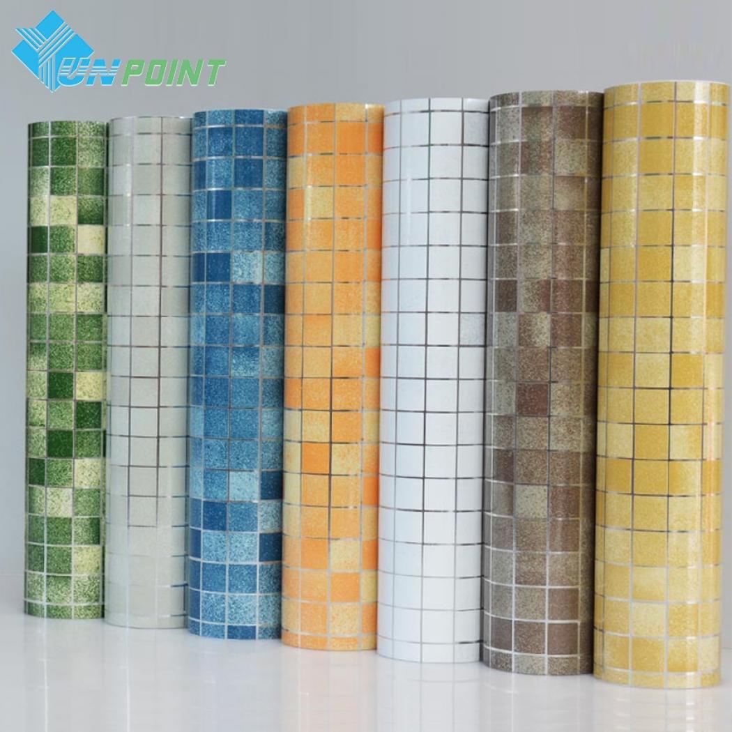 Senarai Harga Bathroom Wall Stickers Pvc Mosaic Wallpaper - Adesivos De Parede Para Banheiro - HD Wallpaper 