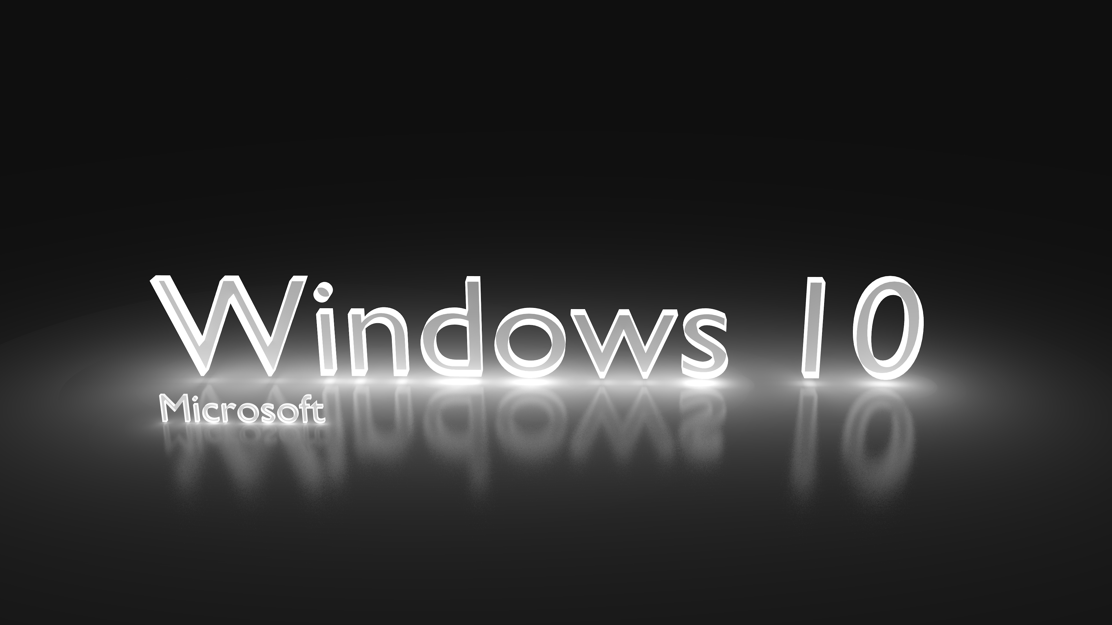 Fond Ecran Windows 10 4k Black - HD Wallpaper 