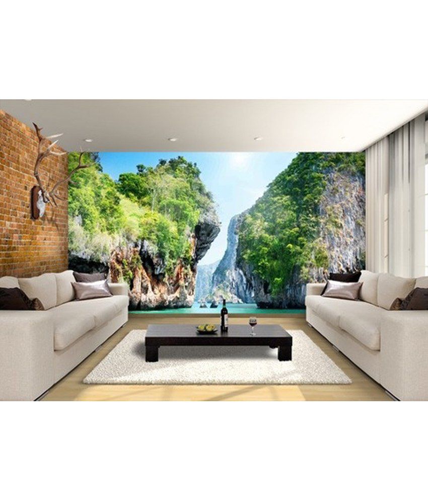 Design On Wall Nature - HD Wallpaper 