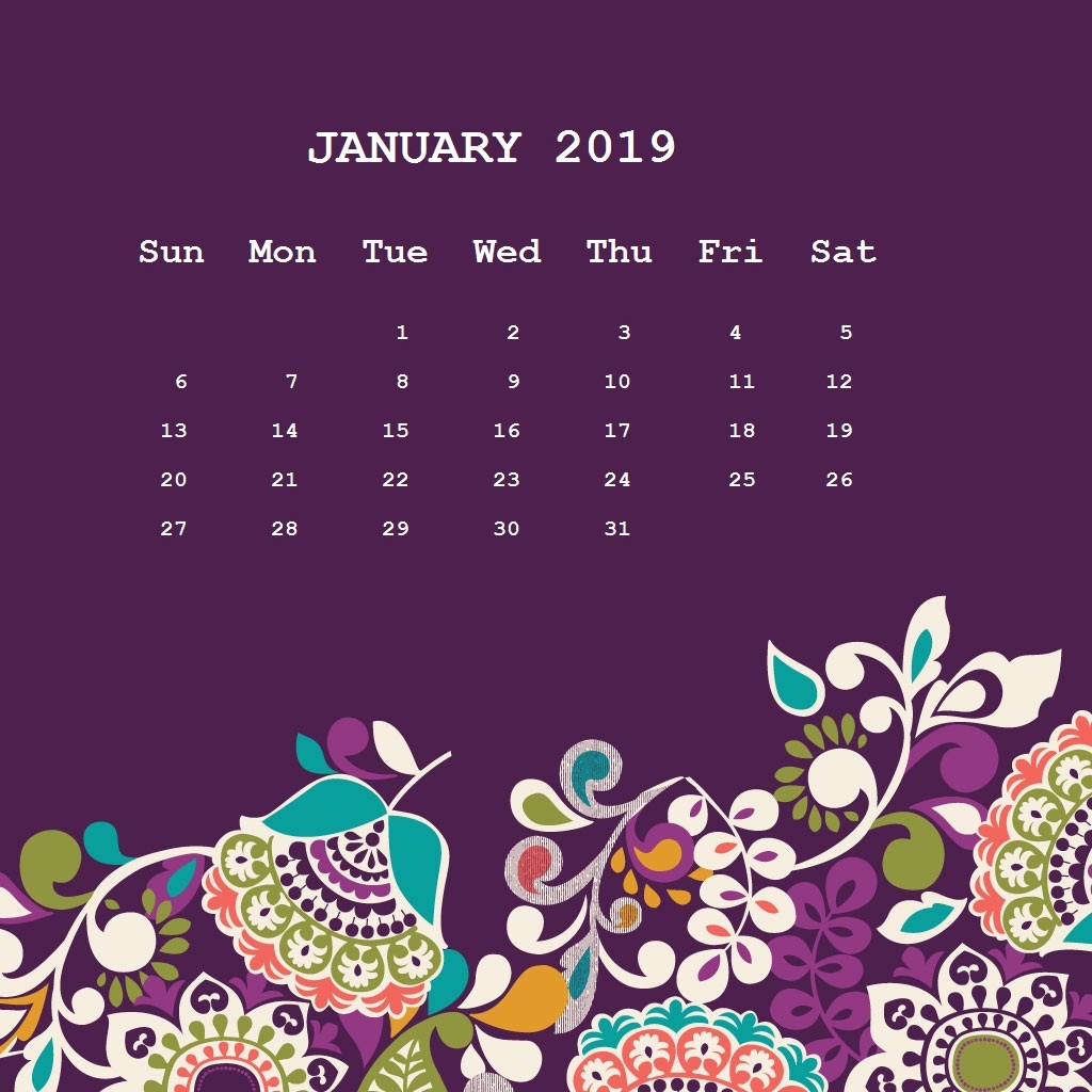 January 2019 Unique Desktop Calendar Wallpaper - My Life Is Not Perfect But I M Thankful - HD Wallpaper 