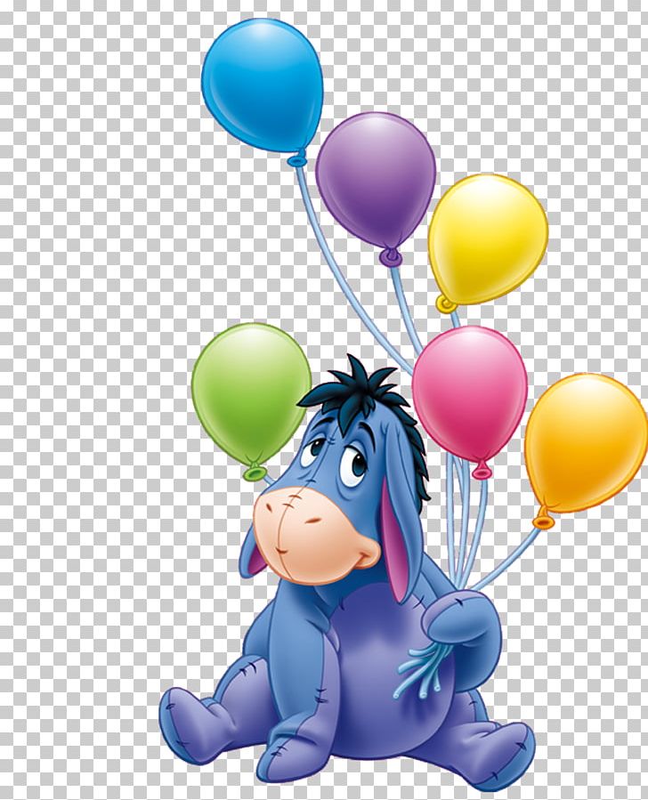 Eeyore S Birthday Party Winnie The Pooh Piglet Birthday - Winnie The Pooh Party Png - HD Wallpaper 