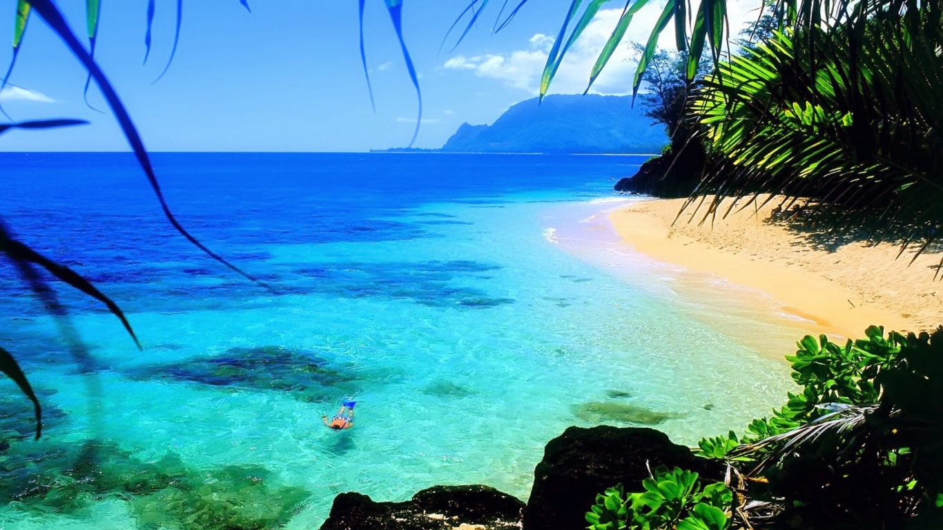 Hawaii Ocean - HD Wallpaper 