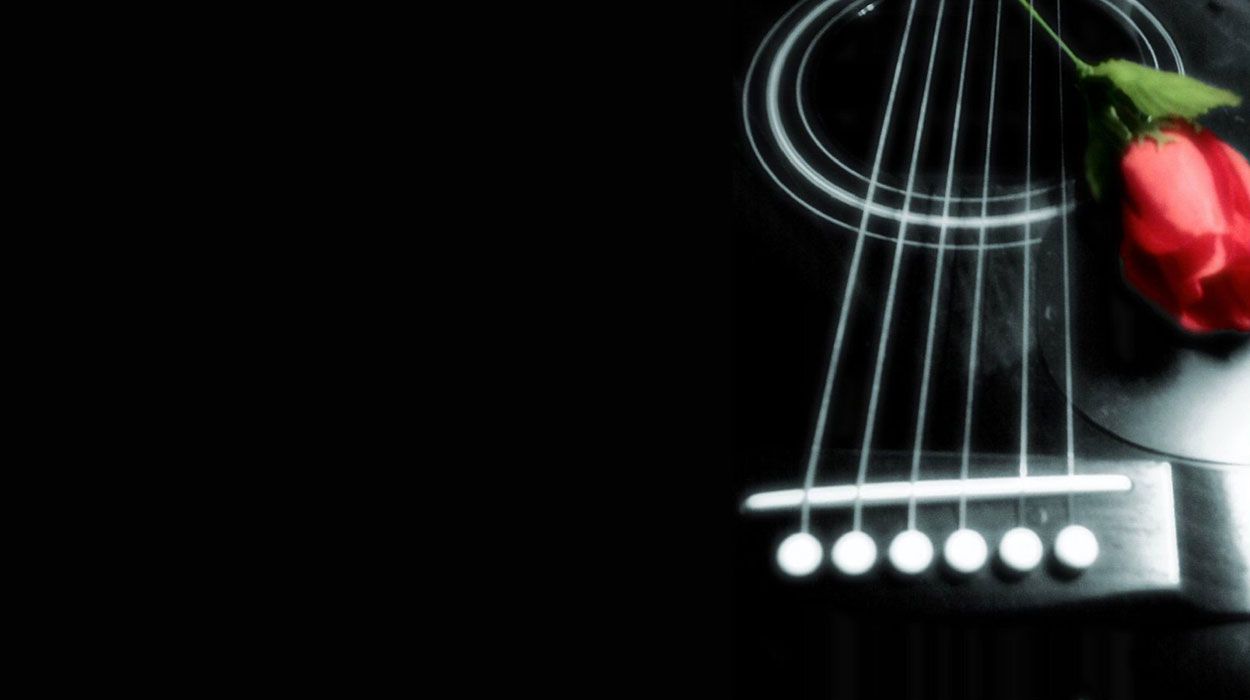 Love Wallpaper Black Background Hd - HD Wallpaper 