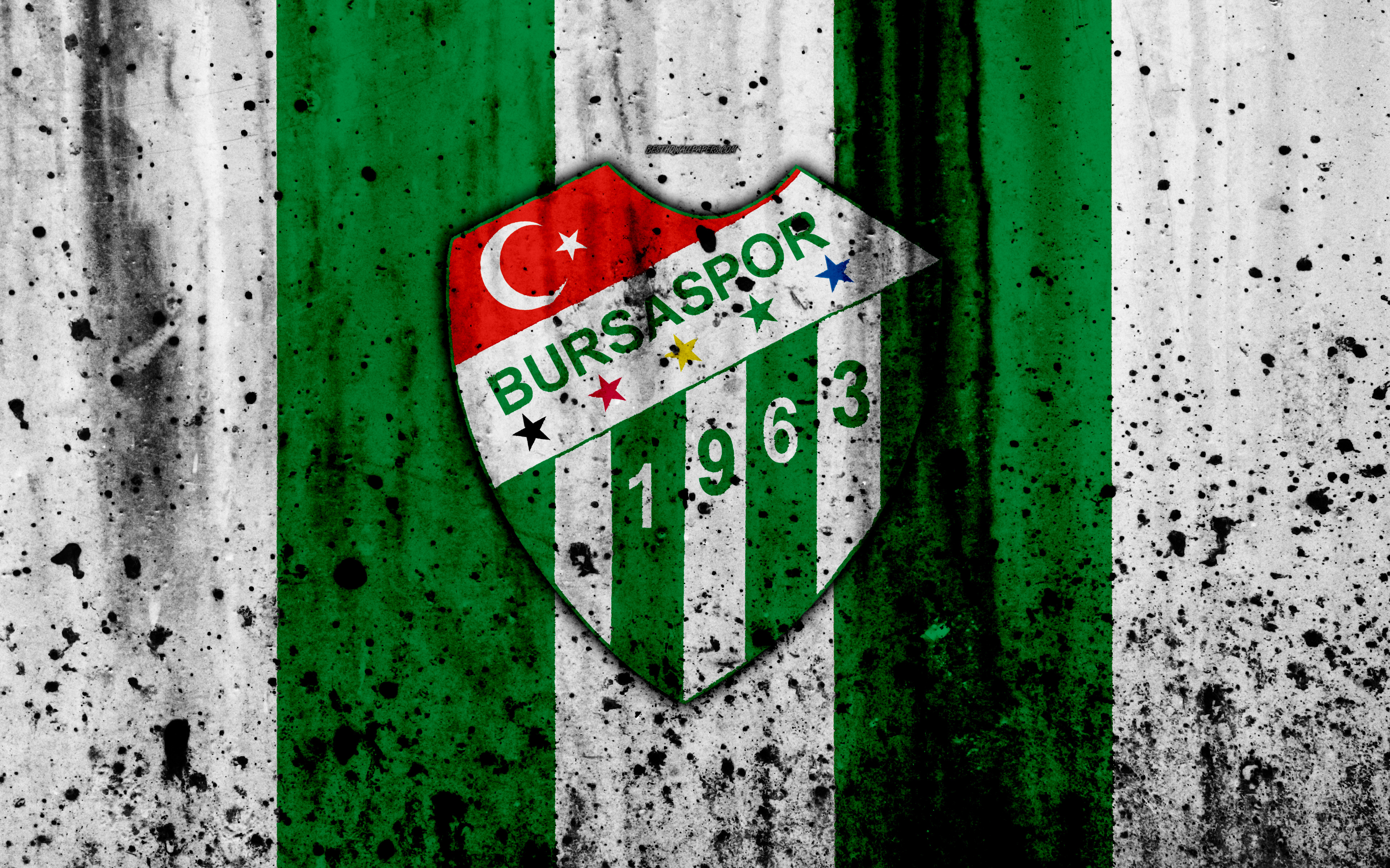 Fc Bursaspor, 4k, Super Lig, Logo, Turkey, Soccer, - Valencia Cf Wallpaper Hd - HD Wallpaper 