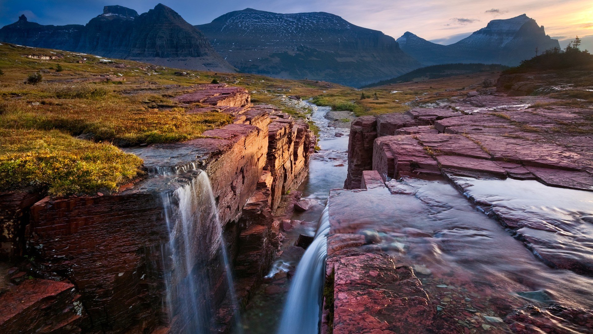 Glacier National Park River Rocks - HD Wallpaper 