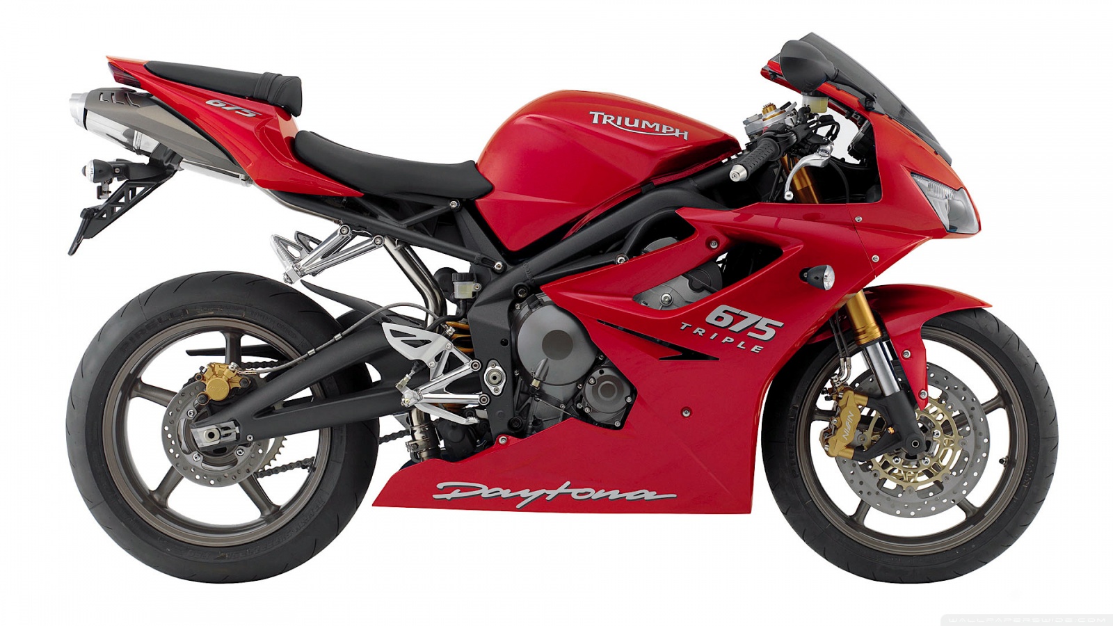 2009 Triumph Daytona - HD Wallpaper 