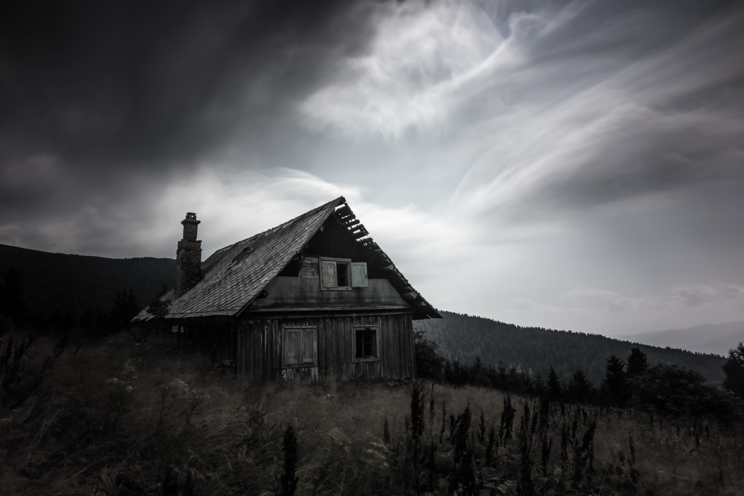 Black Wallpapers Hd House - HD Wallpaper 