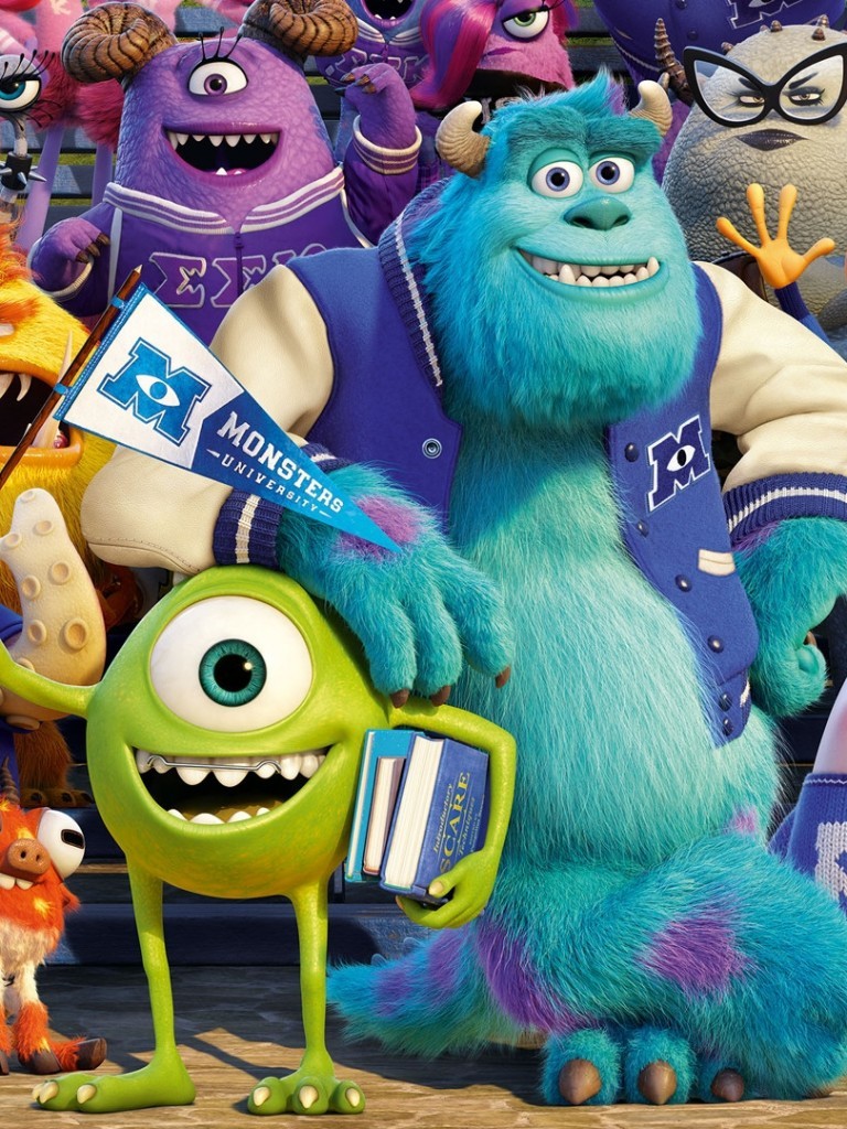 Monsters University, Animation, Walt Disney - Monsters University Wallpaper Hd - HD Wallpaper 