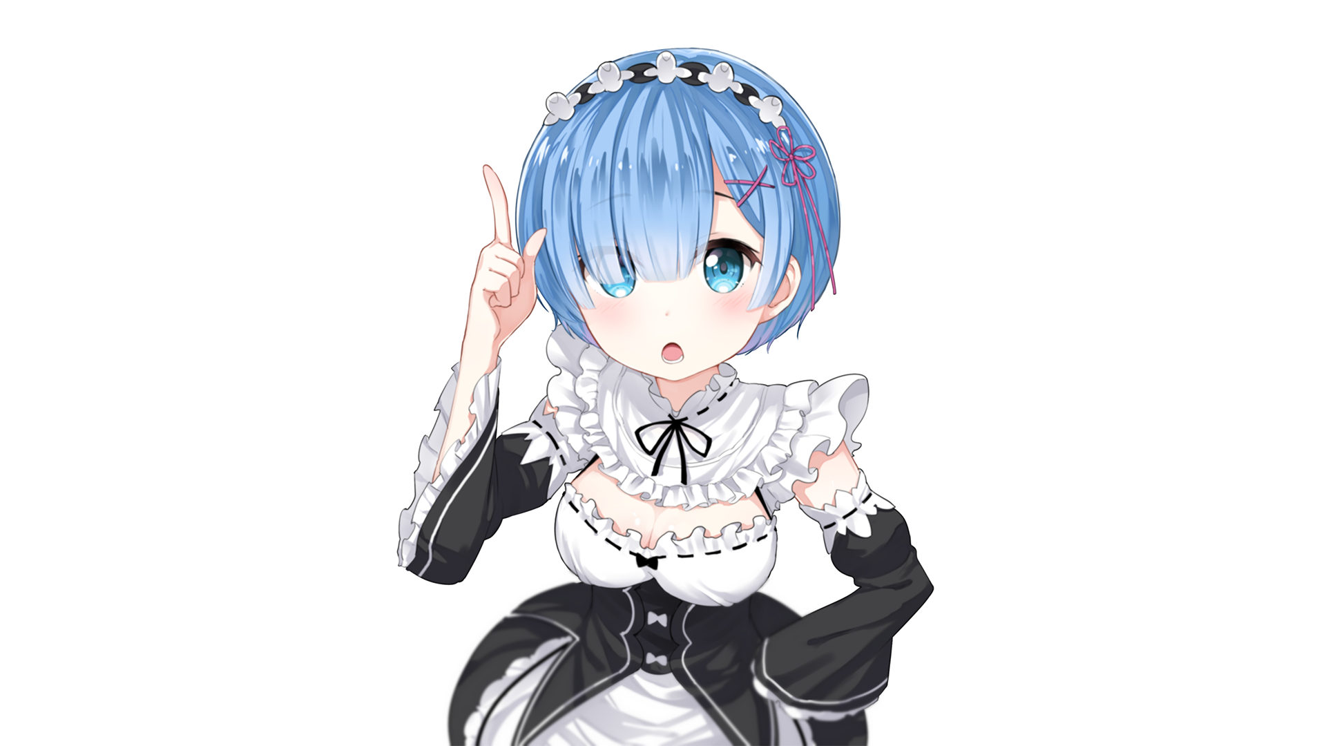 Rem Re Zero Png - HD Wallpaper 