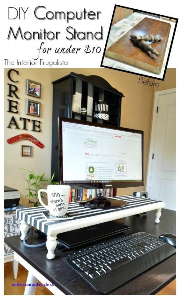 Collect The Incredible Puter Desktop - Stand Monitor Diy - HD Wallpaper 