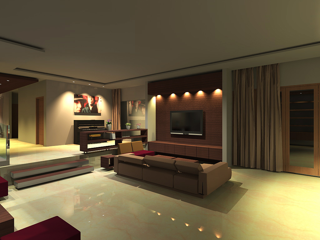 Living Room - HD Wallpaper 