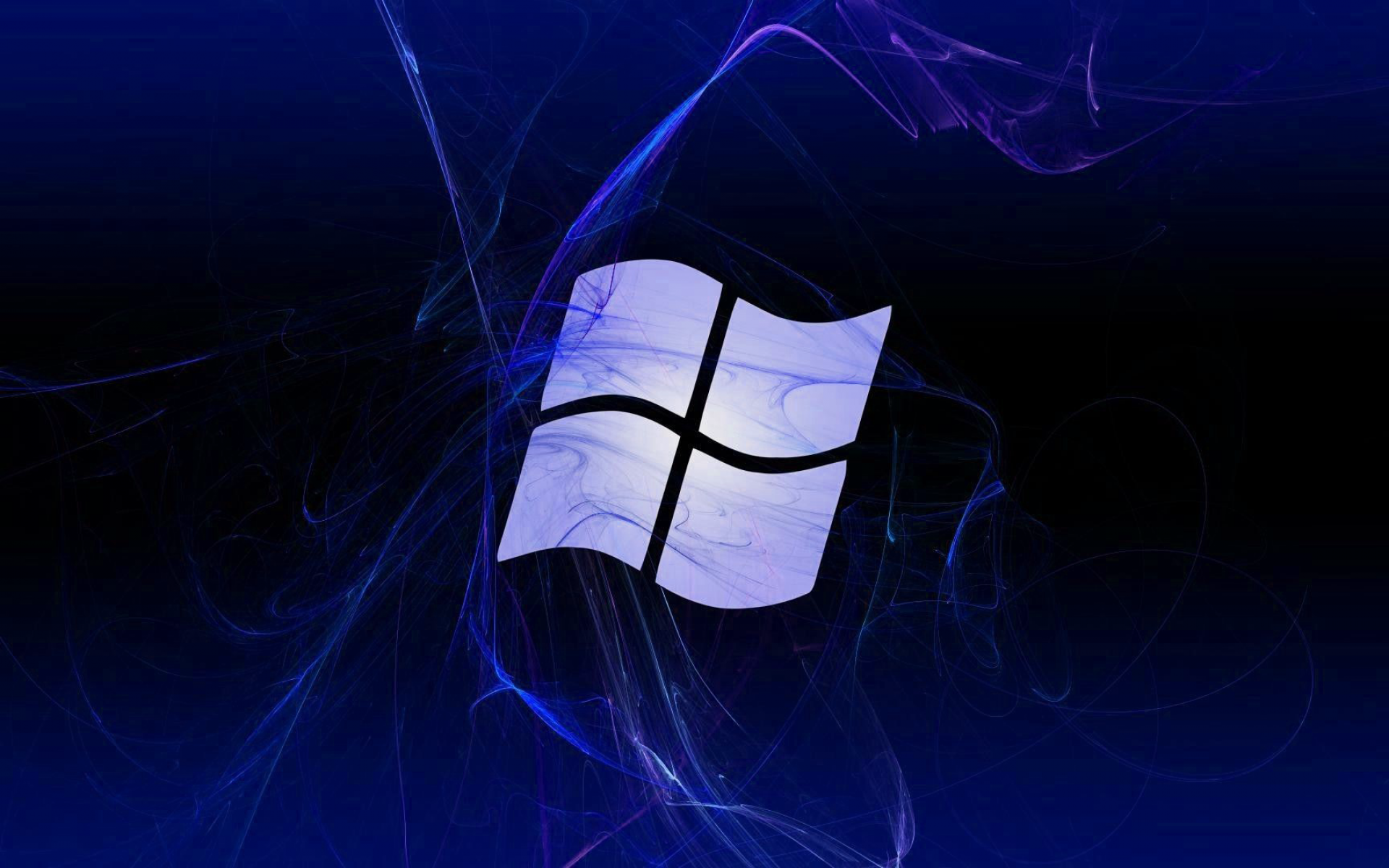 Windows 10, Logo, Abstract, Blue Waves - Windows 10 - HD Wallpaper 