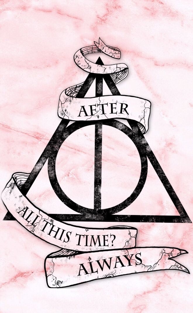 Harry Potter, Always, And Deathly Hallows Image - Art Harry Potter Symbol - HD Wallpaper 