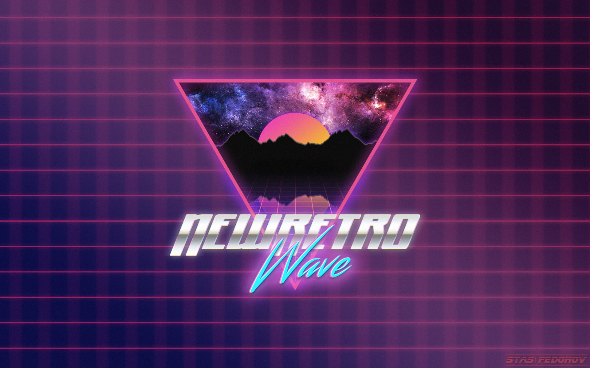 New Retro Wave Art - HD Wallpaper 