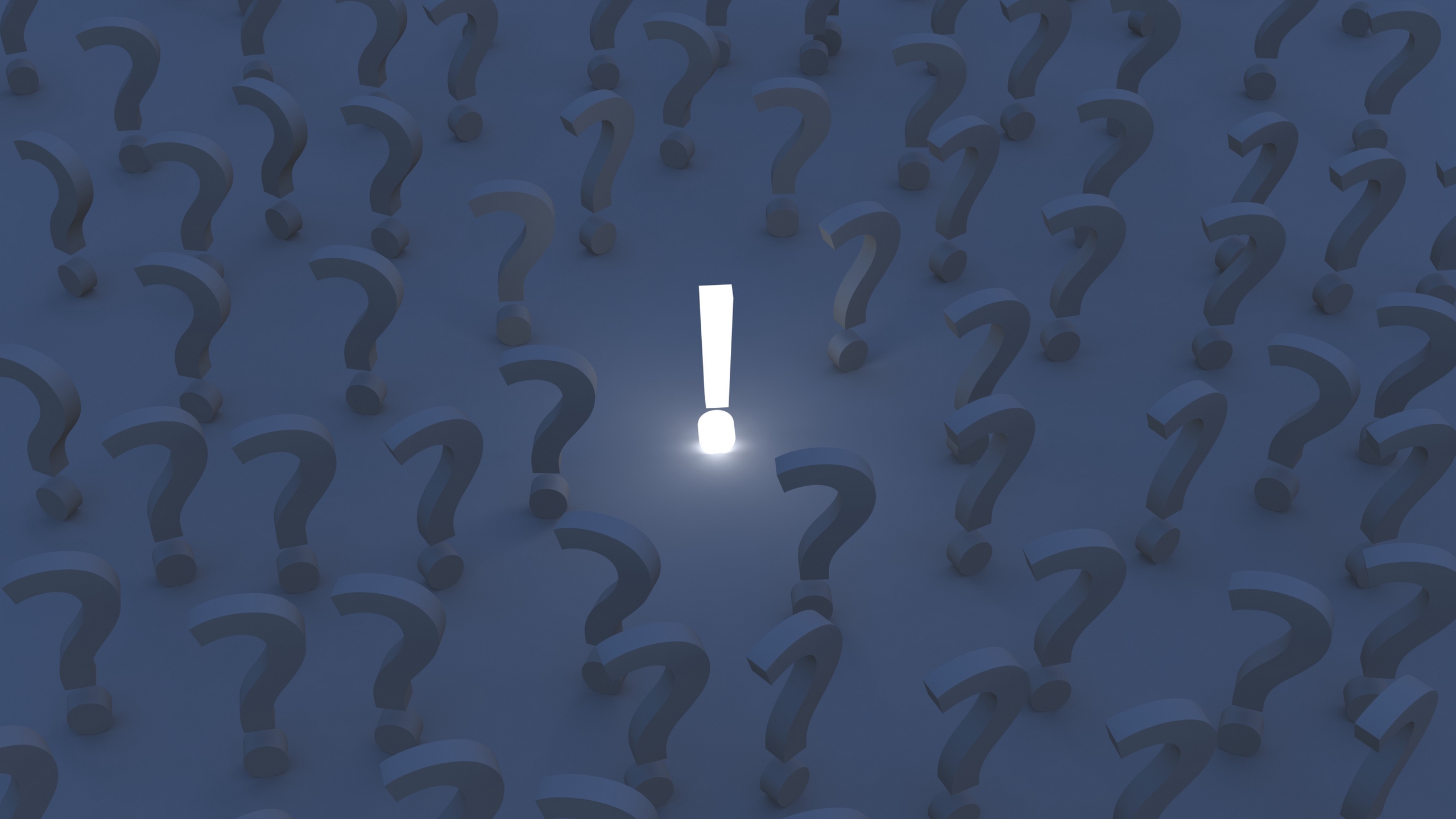 Wallpaper Exclamation Mark, Question Mark, Signs - Number - HD Wallpaper 