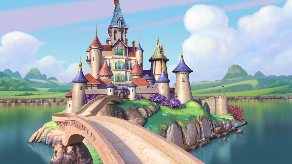 Sofia Castle - Sofia The First Castle Background - HD Wallpaper 